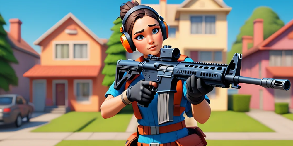 Fortnite online game battle-royale
